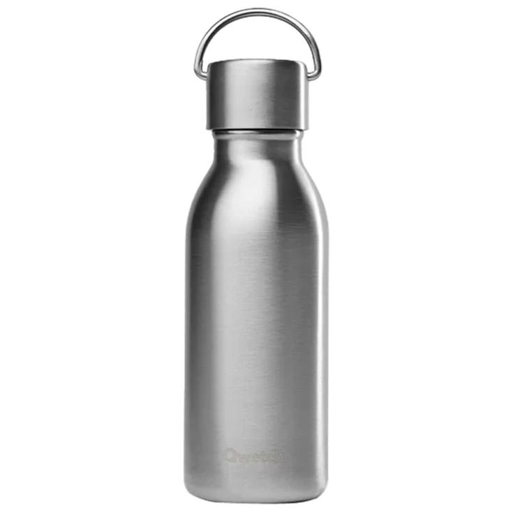 Qwetch Gourde Active 350 ml Inox Brossé Présentation