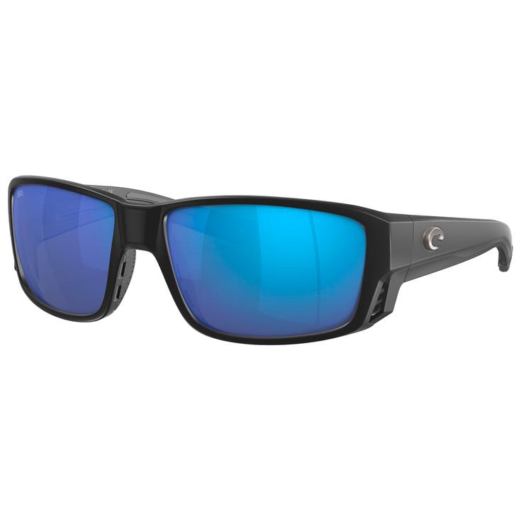 Costa Del Mar Lunettes de soleil Tuna Alley Pro Matte Black Blue Mirror Polarized Présentation