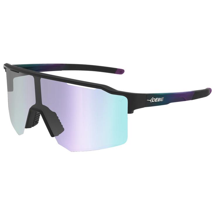 Cebe Lunettes de soleil Outflow 2 Lite Matt Black Cameleon Varion Grey Purple Revo Présentation