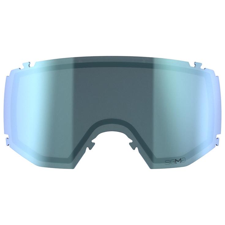 Salomon Ecran de masque S/View Lens Sigma Sky Blue Présentation