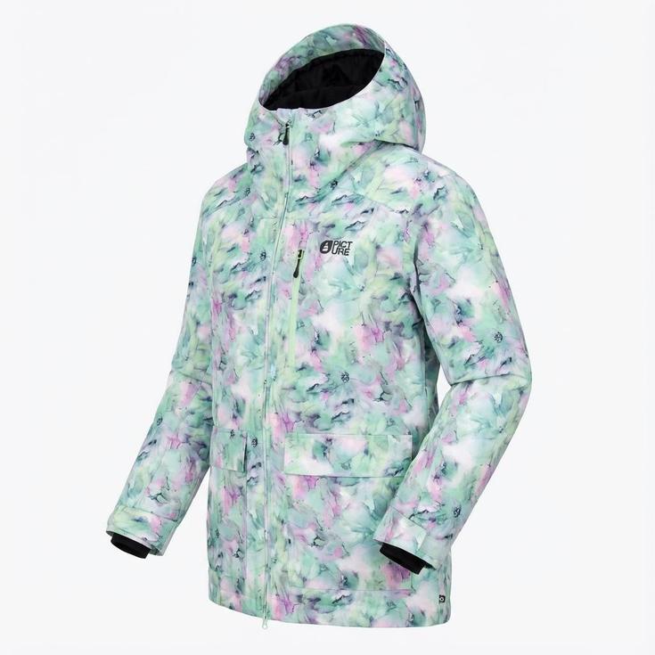 Picture Blouson Ski Glawi Blurry Water Print Présentation