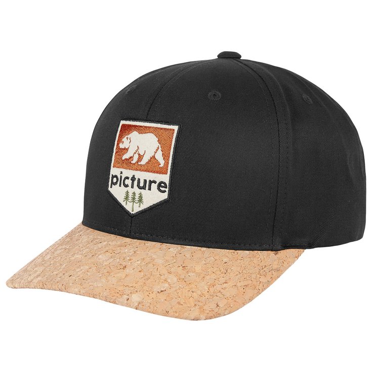 Picture Casquettes Wakopa Bb Cap Black Présentation