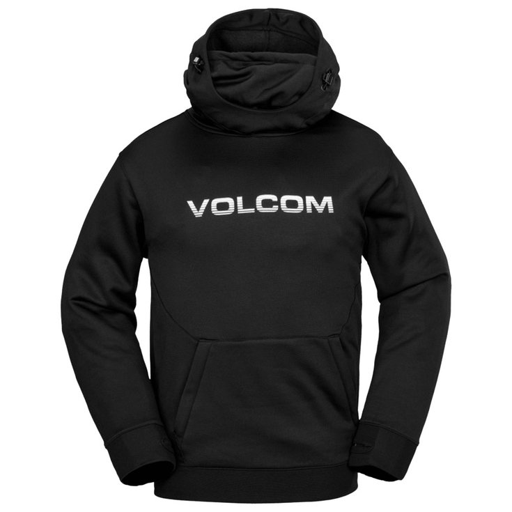 Volcom Sweat Hydro Riding Hoodie Black Print Présentation