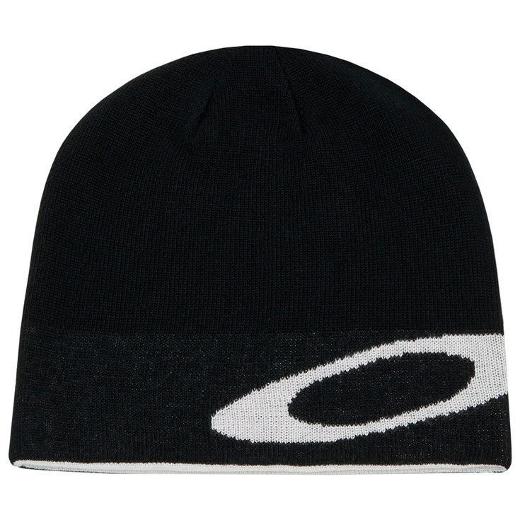 Oakley Bonnet Beanie Ellipse Black White Présentation