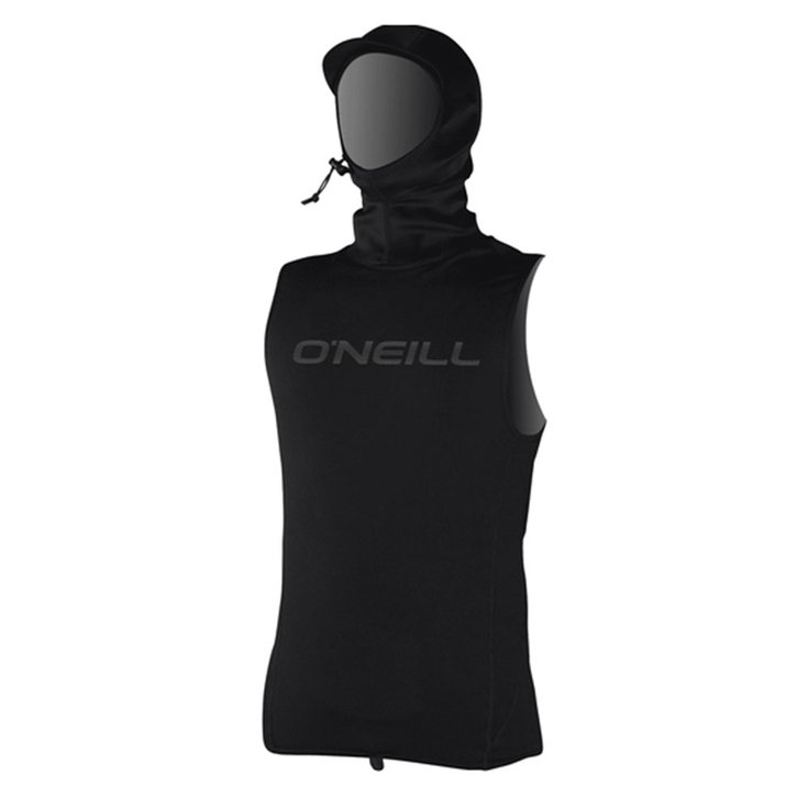 O'Neill Top Manches Courtes Thermo-X Vest Neo Hood - Black Dos