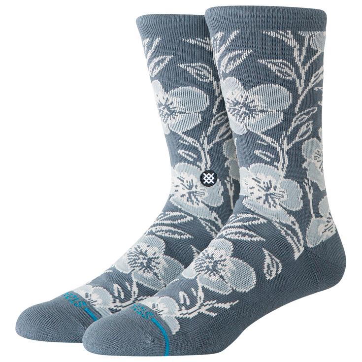 Stance Chaussettes Print & Pattern Socks Papaver Grey Présentation