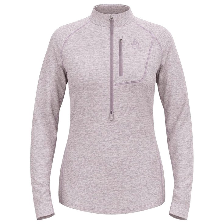Odlo Polaire Tencia W Misty Lilac Melange Présentation