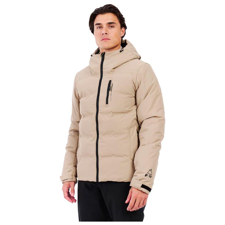 Protest Blouson Ski PrtSuperior Snow Jacket Bamboo Beige Présentation