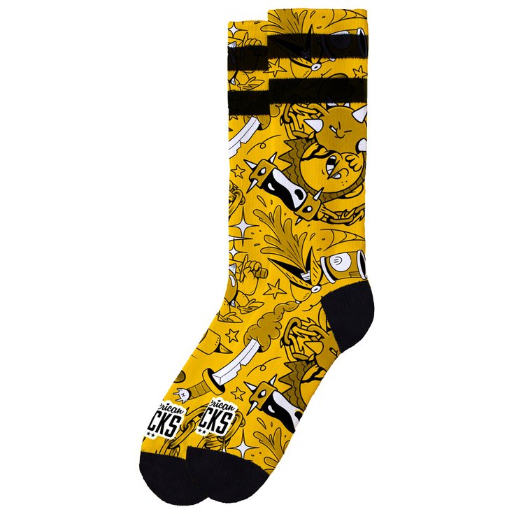 American Socks Chaussettes The Original Signature Misfire Présentation