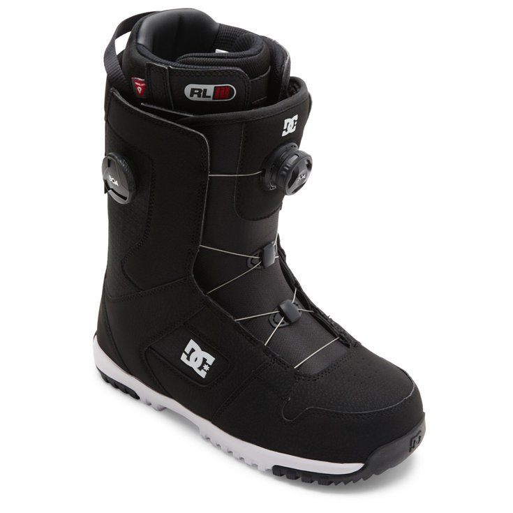 DC Boots Phase Boa Pro Black White Présentation