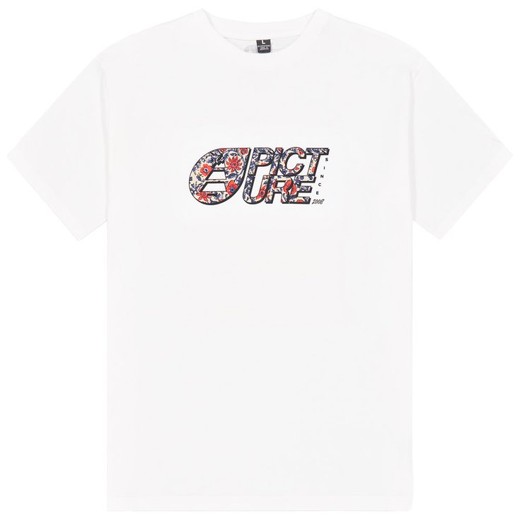 Picture Tee-shirt Basement Aster Tee Shirt White Présentation