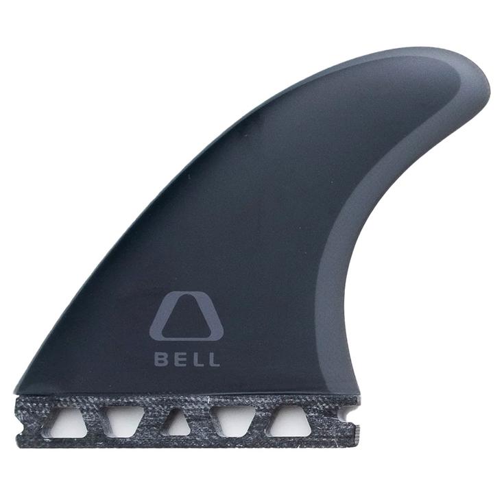 Bell Ailerons Surf Thruster Full Fiberglass Black Présentation