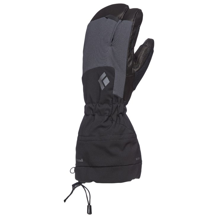 Black Diamond Moufles Soloist Finger Gloves Black Présentation