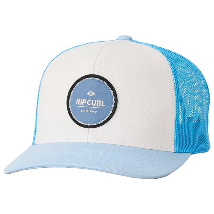 Rip Curl Casquettes Routine Curve Trucker Bone Blue Présentation