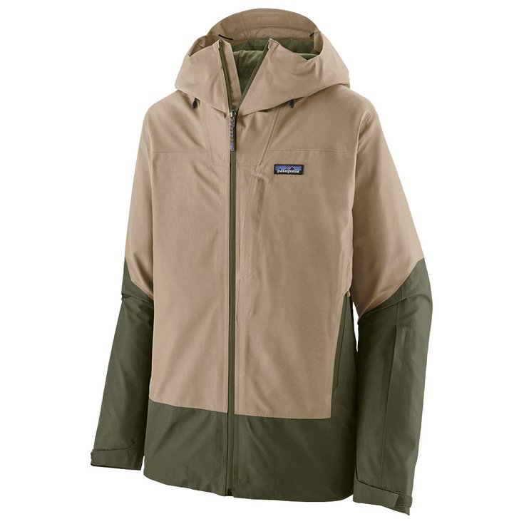 Patagonia Blouson Ski Storm Shift Jkt Seabird Grey Présentation