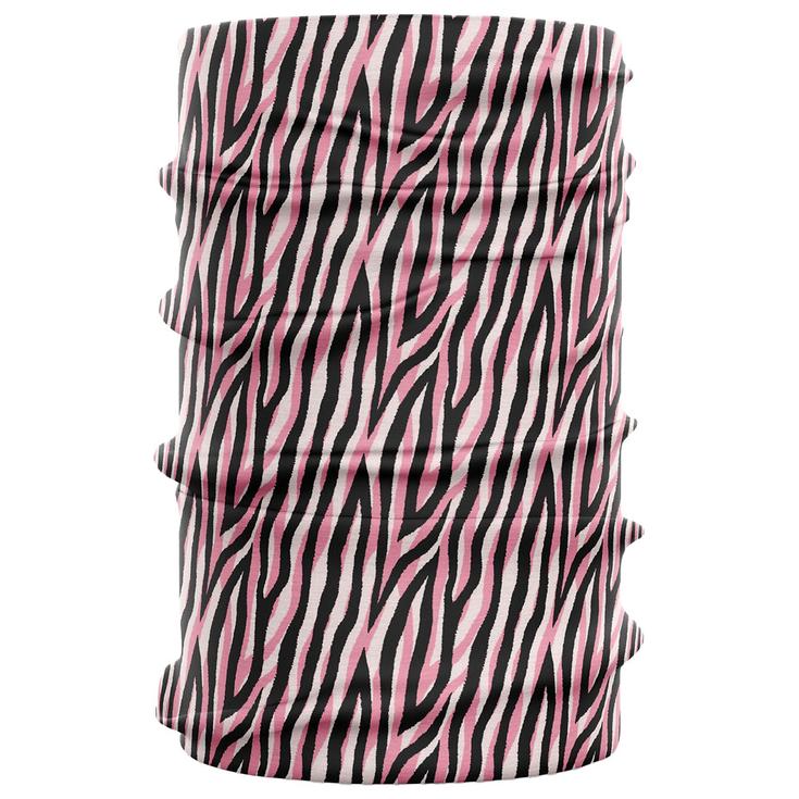 Curlynak Tour de cou Seamless Neckwear Pink Zebre Présentation