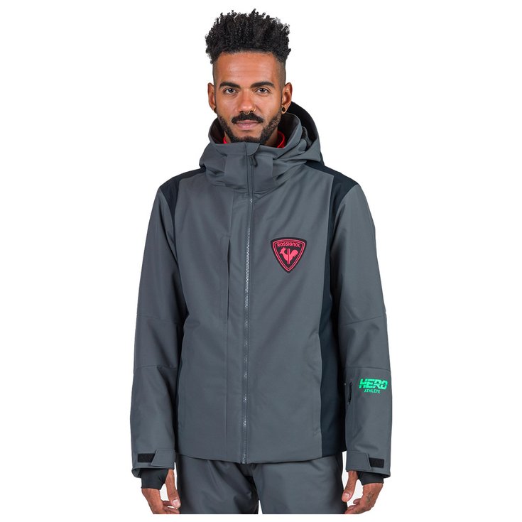 Rossignol Blouson Ski Hero Velika Jkt Onys Grey Présentation