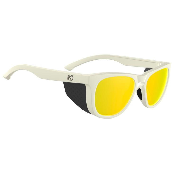 Mundaka Optic Lunettes de soleil Aneto Sand Smoke Gold Revo Cx Polarized Présentation