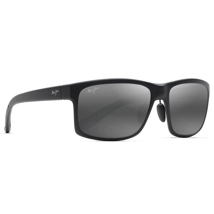 Maui Jim Lunettes de soleil Pokowai Arch Noir Matte Gris Neutre MauiPureM Présentation