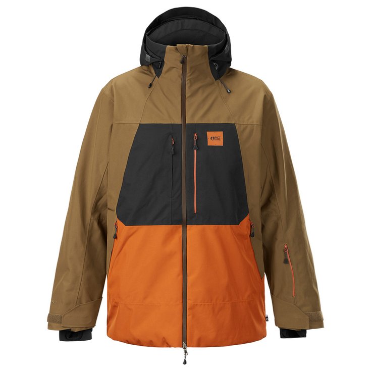 Picture Blouson Ski Track Brown Présentation