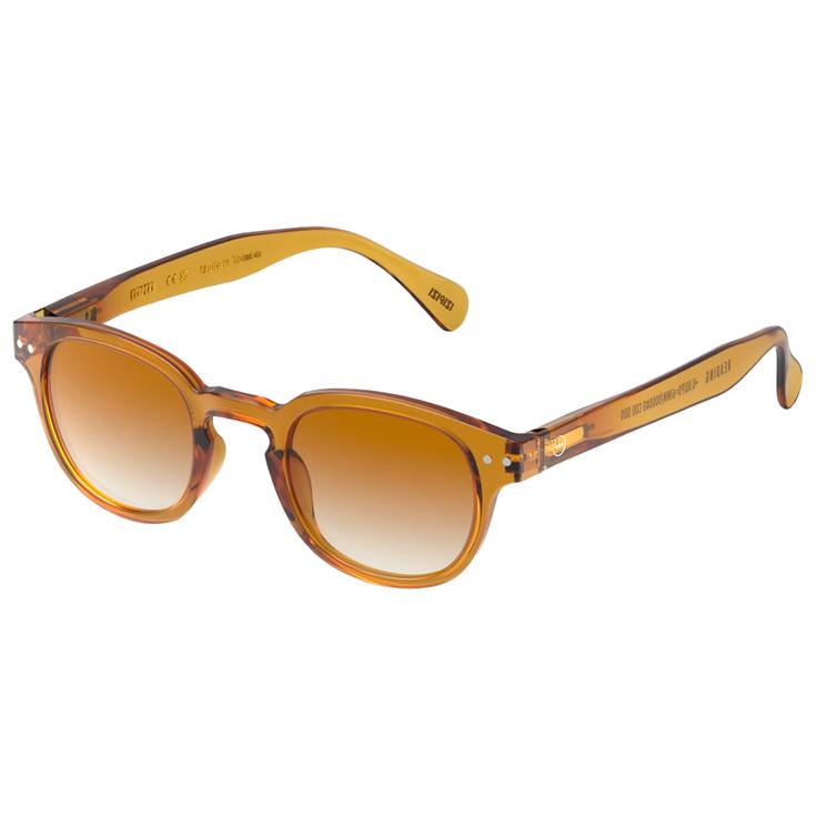 Izipizi Lunettes de soleil Sun #C Golden Canyon Brown Shading Polarized Présentation