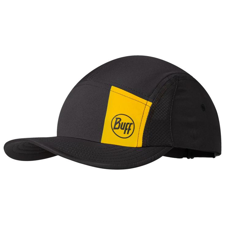 Buff Casquettes 5 Panel Go Cap Logo Black Présentation