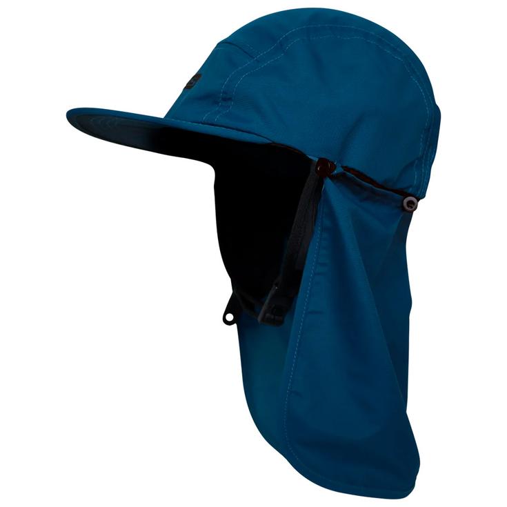 Fcs Casquette Surf / Chapeau Surf Essential Surf Cap Legionnaire Tidal Blue Présentation