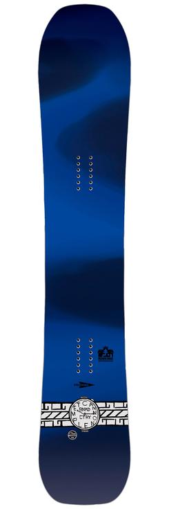 Gnu Planche Snowboard Banked Country Dos