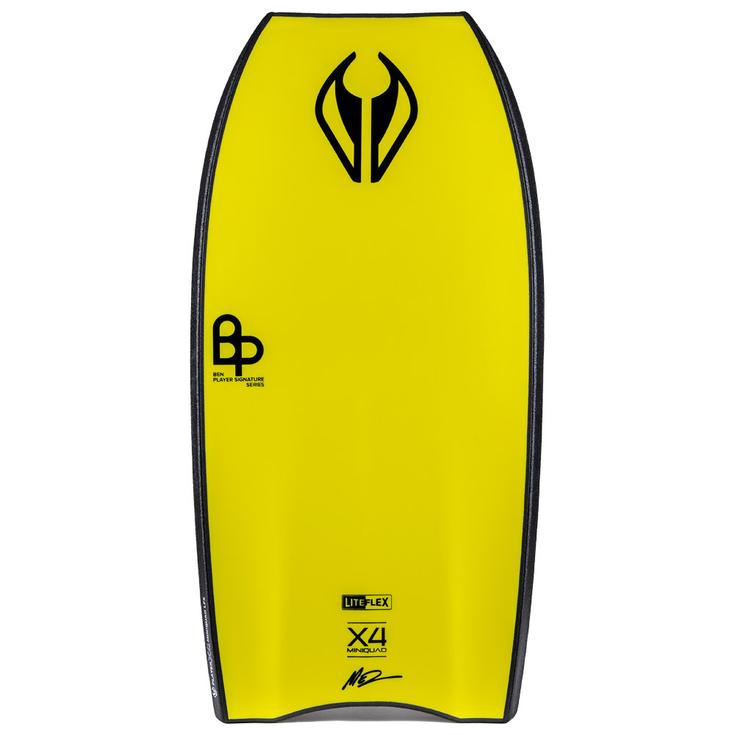 Nmd Board de Bodyboard Ben Player Liteflex Mini Q Black Yellow Présentation