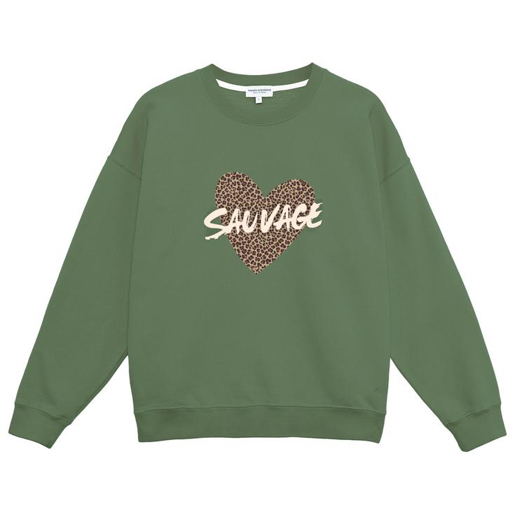 French Disorder Sweat Rosie Sauvage Léo Khaki Présentation