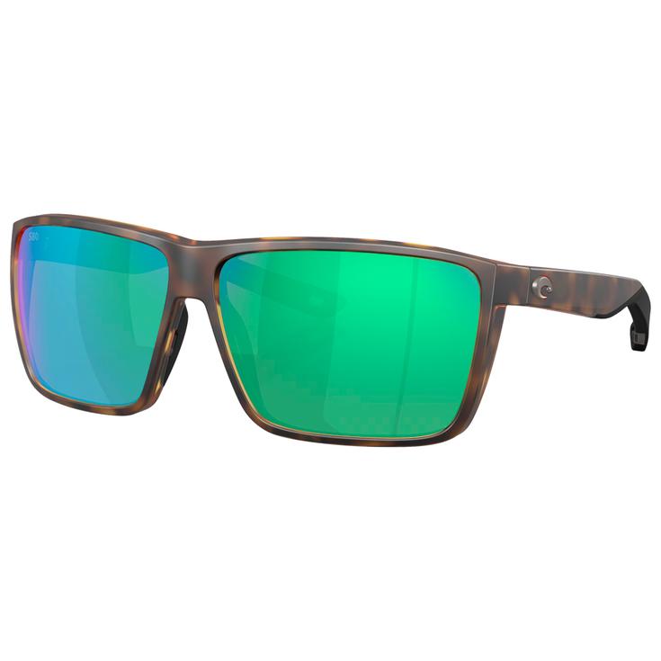 Costa Del Mar Lunettes de soleil Rincon II Matte Tortoise Green Mirror Polarized Présentation