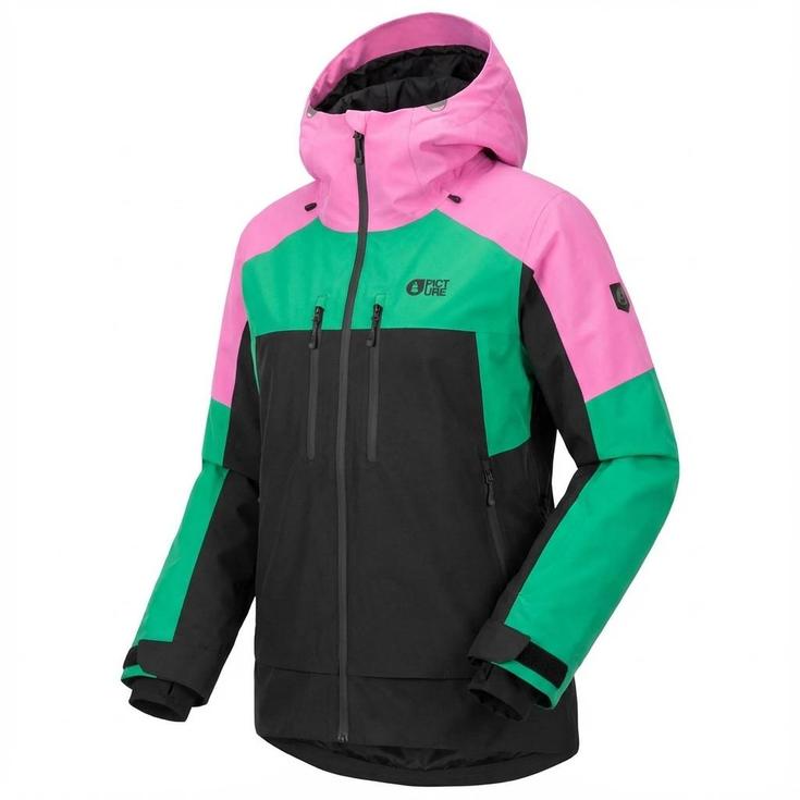 Picture Blouson Ski Exa Jkt Super Pink Présentation