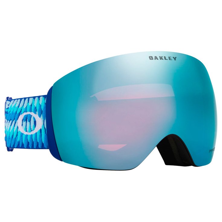 Oakley Masque de Ski Flight Deck L Mikaela Shiffrin Signature Prizm Sapphire Iridium Présentation