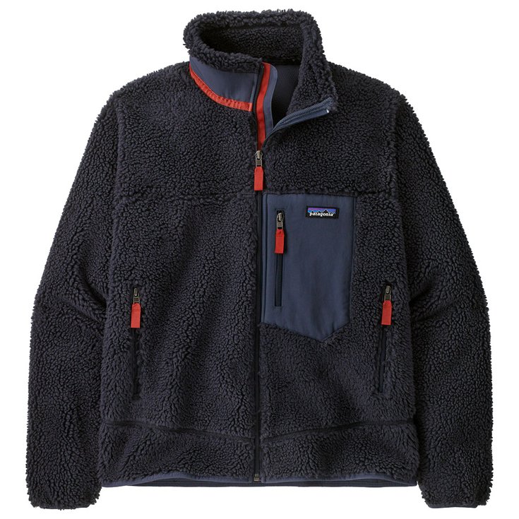 Patagonia Polaire Men's Classic Retro-X Fleece Jacket Smolder Blue Présentation