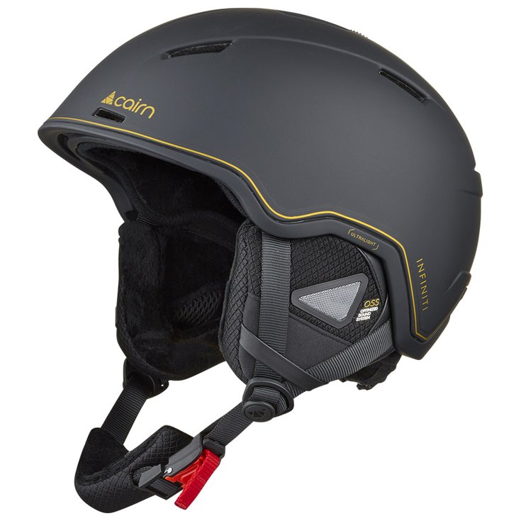 Cairn Casque Infiniti Mat Black Gold Présentation