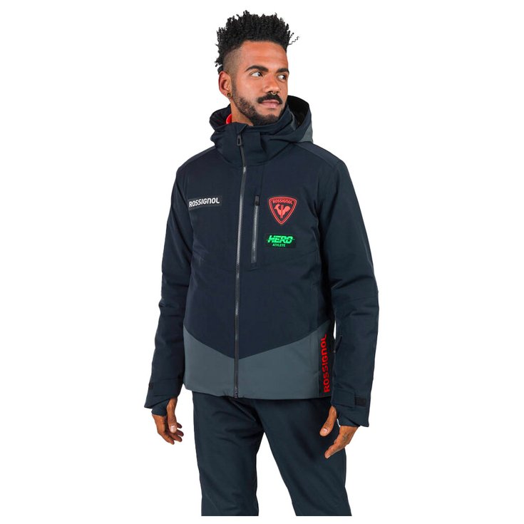 Rossignol Blouson Ski Hero Blackside Jkt Black Présentation