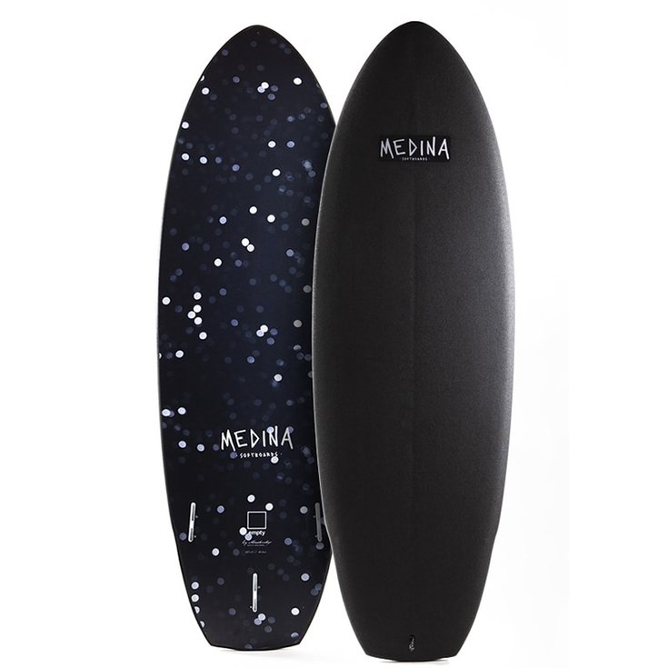 Medina Softboards Board Surf Planche de Surf en Mousse Medina Softboard Spot - 5'8'' / 173 cm - Sans Côté