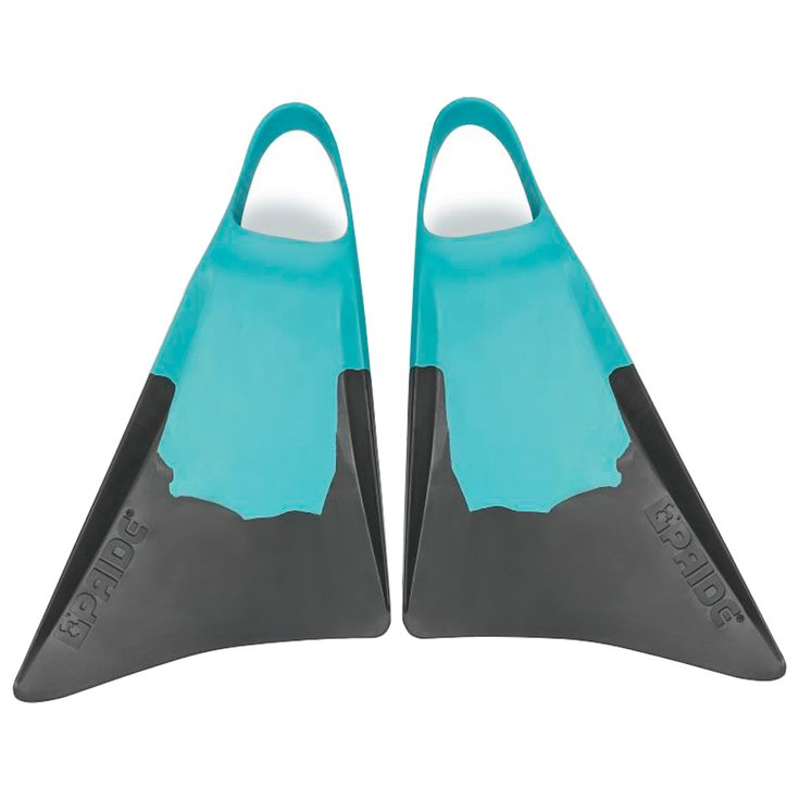 Pride Palmes Bodyboard The Vulcan V1 Dark Grey / Turquoise Présentation