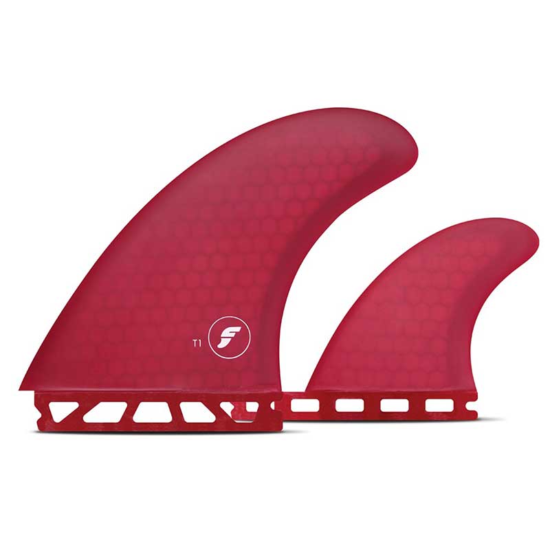 Futures Fins Ailerons Surf - FT1 Twin 2+1 Profil