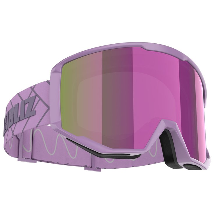 Bliz Masque de Ski Spark Matte Purple Brown Purple Multi Présentation