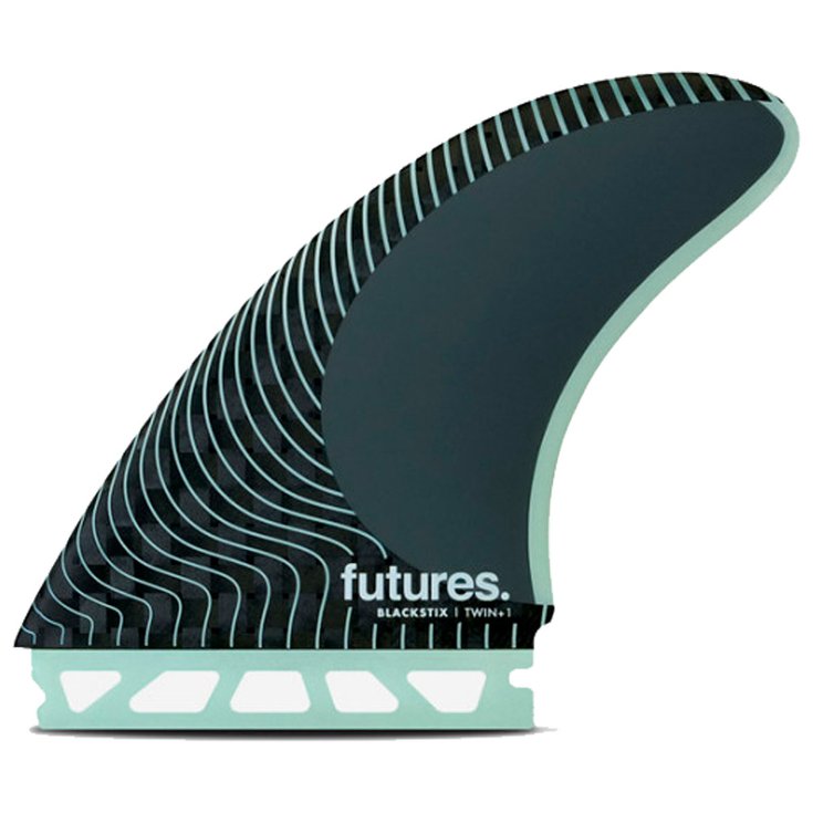Futures Fins Ailerons Surf Blackstix Twin +1 Présentation