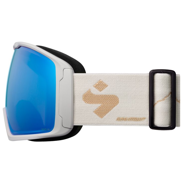 Sweet Protection Masque de Ski Clockword Rig Reflect Matte Crystal Black Peaks Rig Aquamarine Dos