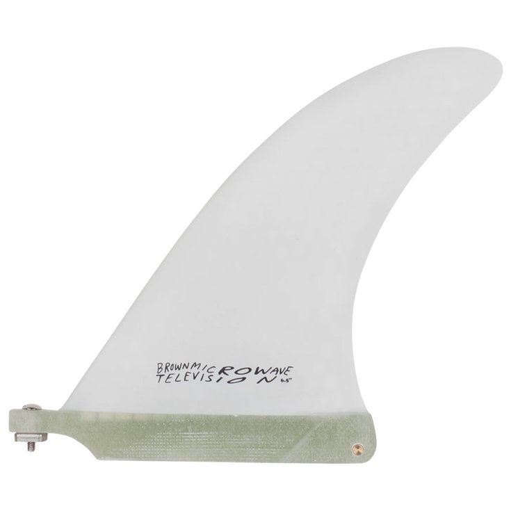 Captain Fin Ailerons Longboard Bmt By Alex Knost White Présentation