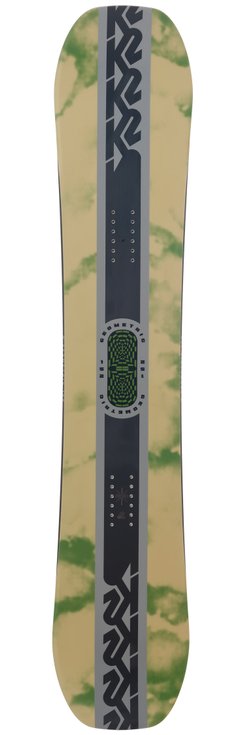 K2 Planche Snowboard Geometric Dos