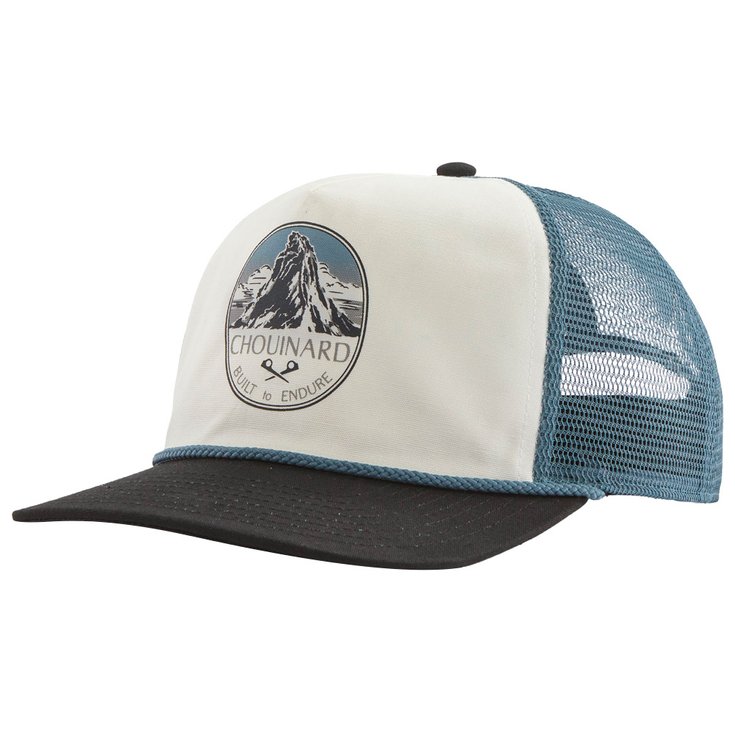 Patagonia Casquettes Airfarer Cap Chouinard Crest Birch White Présentation