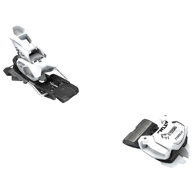 Tyrolia Fix Ski Attack 14 Gw Br.95 Matt White Présentation