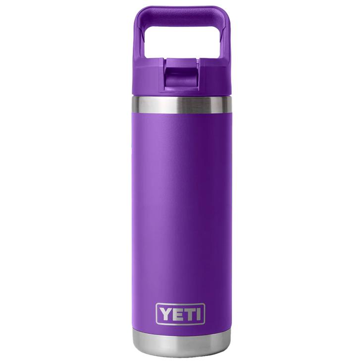 Yeti Gourde Rambler 18 Oz (532 ml) Straw Bottle Pace Purple Présentation