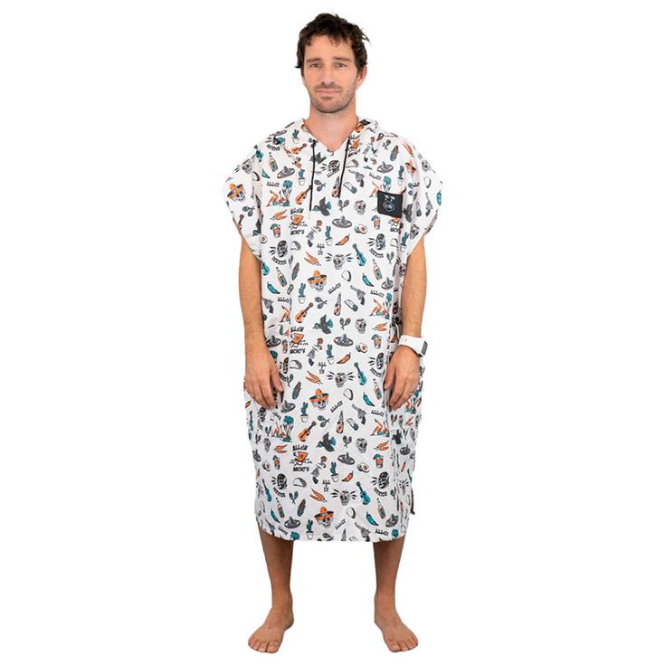 All-In Poncho Surf Travel Ponchos Mexicano Présentation