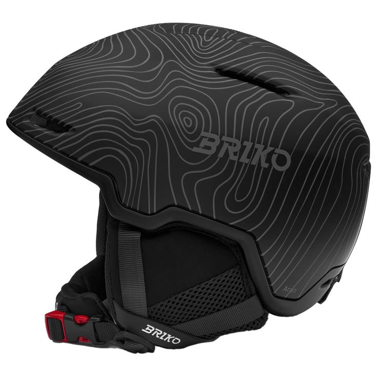 Briko Casque Aran Matt Black Abbey Gray Présentation