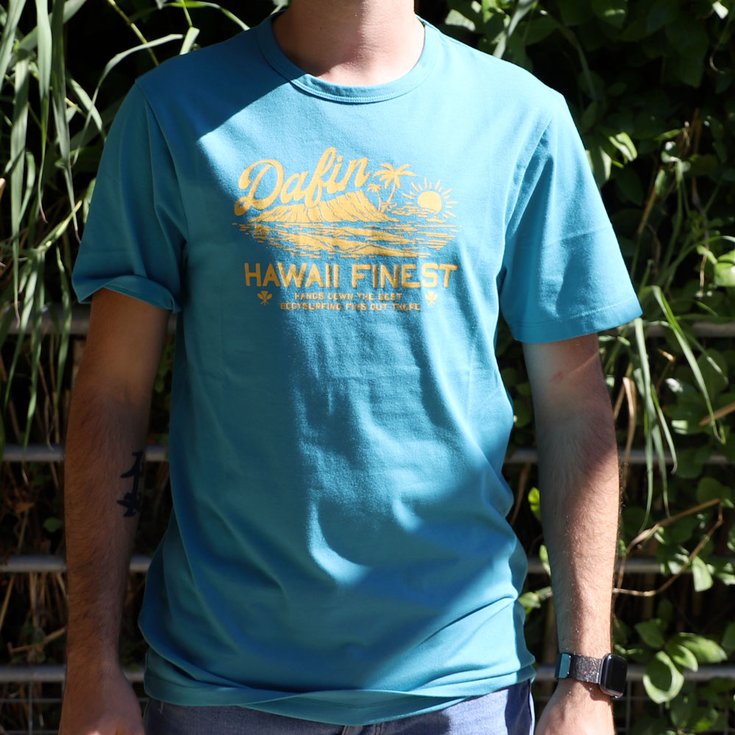 Dafin Tee-shirt Sunset - Petrol 